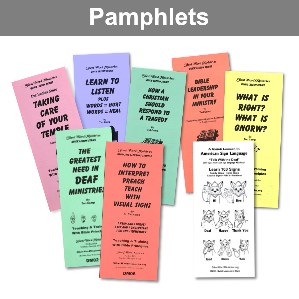 Pamphlet Studies Archives - Silent Word